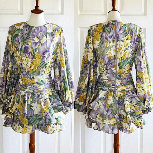 Bronx and Banco Sienna ruffle mini dress - Picture 4 of 5